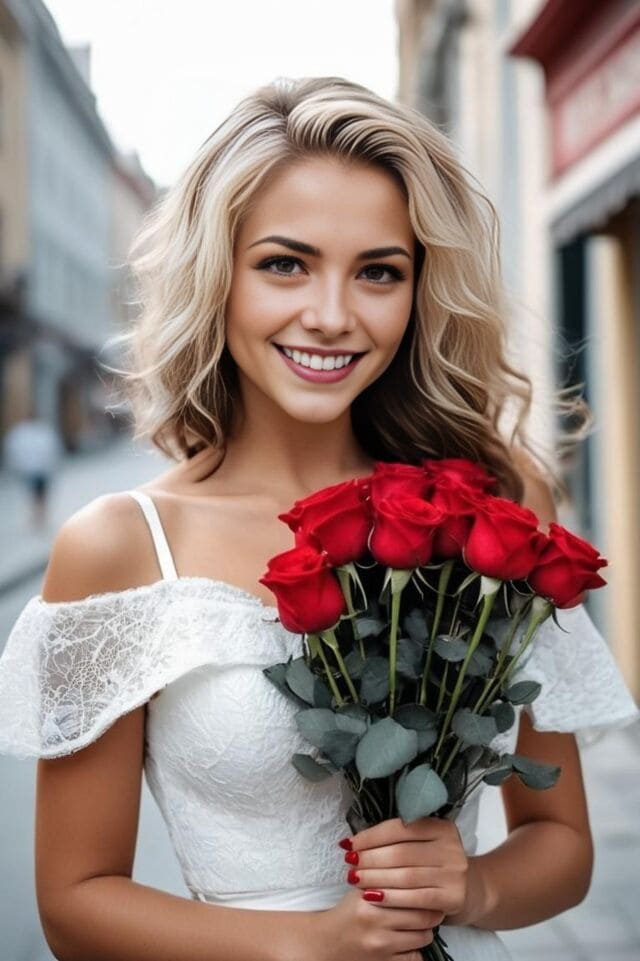 Bridal Rose Bouquet — free photo effect | mypiceffects.com