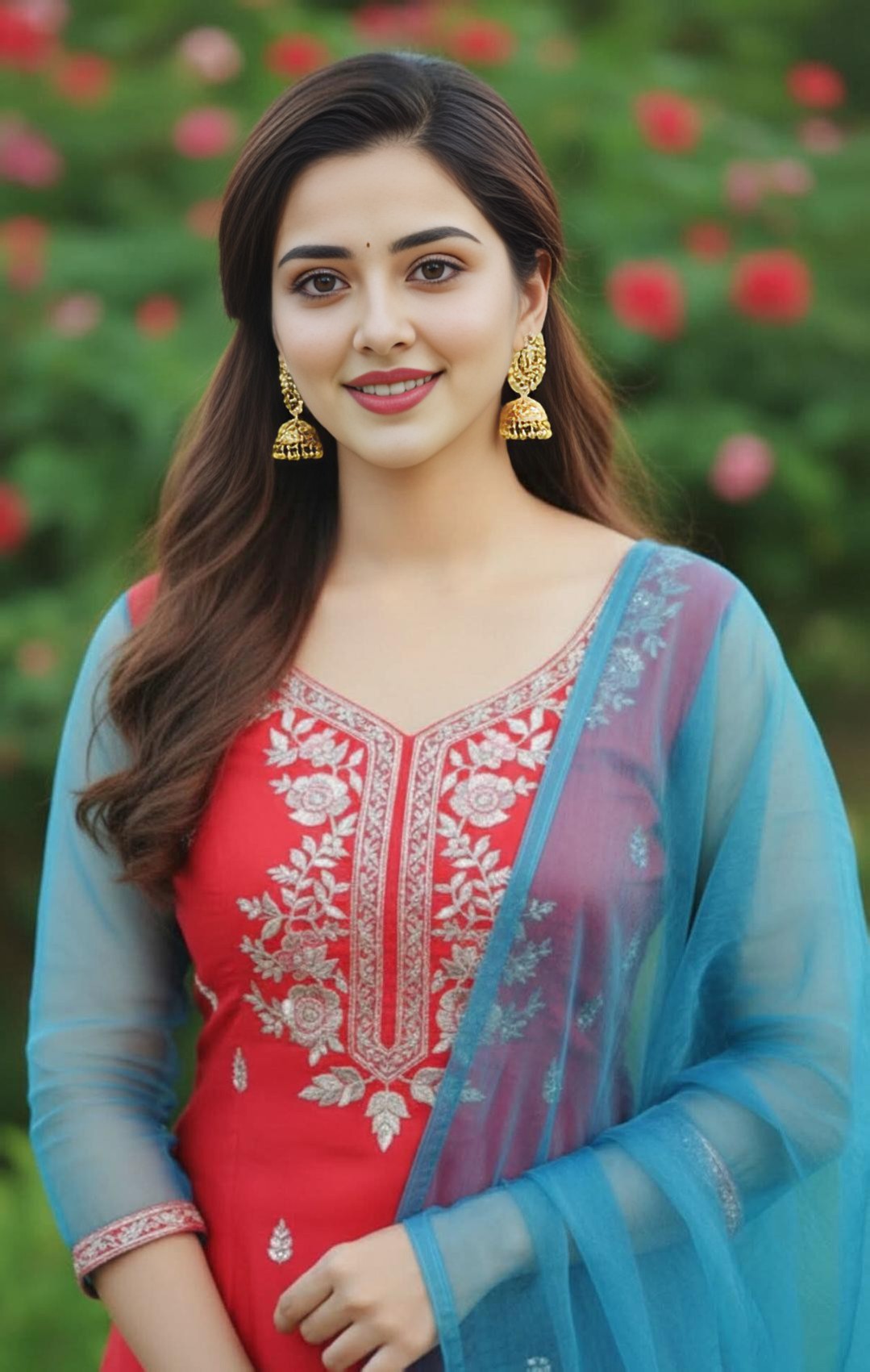 Traditional Salwar Suit Look — free photo effect | MyPicEffects