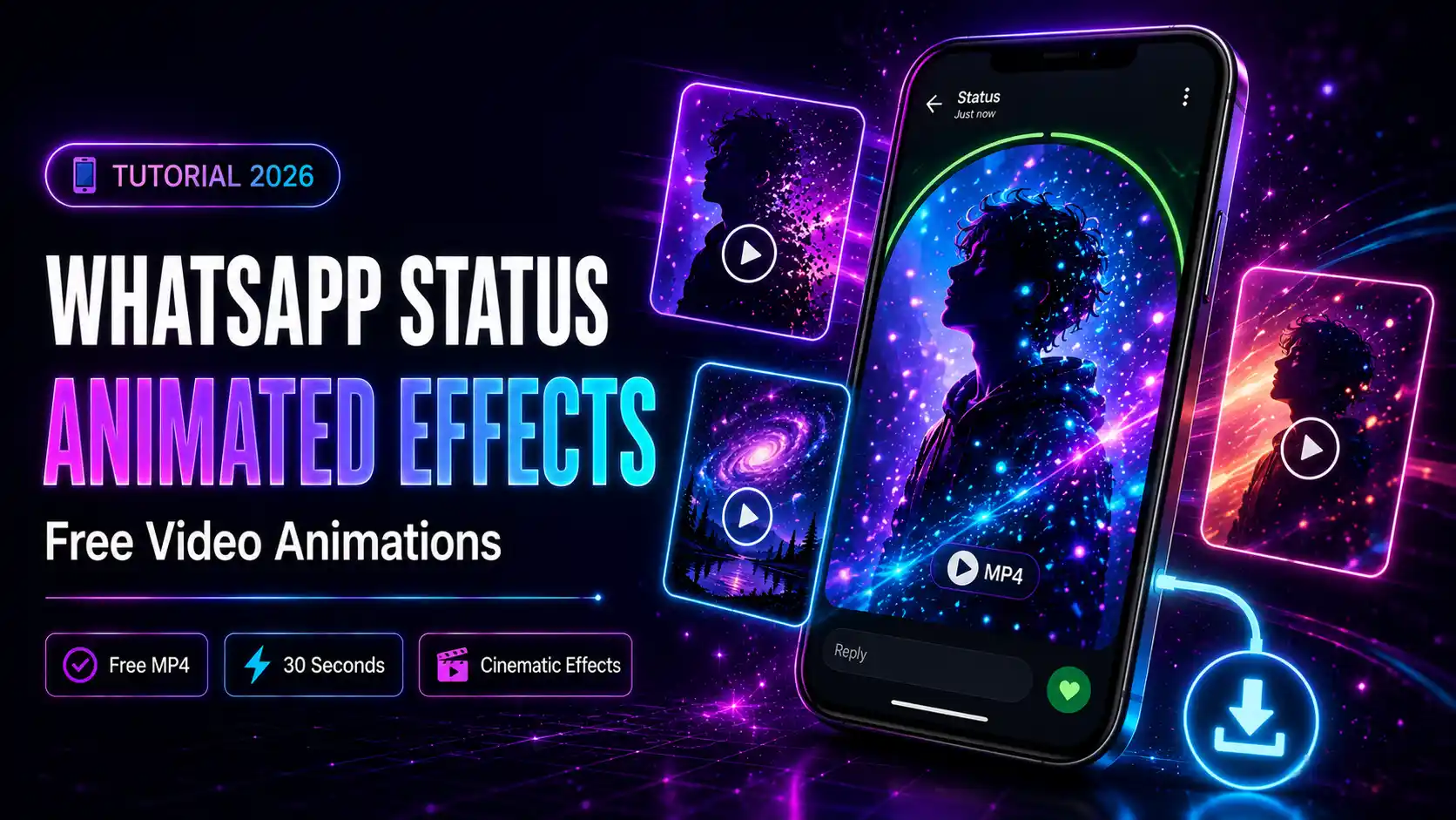 How to Make Stunning WhatsApp Status with Animated Photo Effects — MyPicEffects
